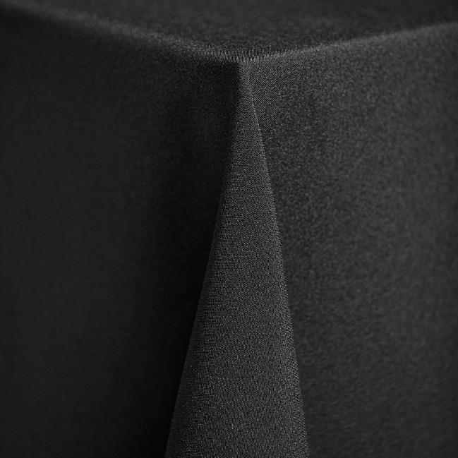 Poly Table Cloth - Black - 1.6 x 1.6m